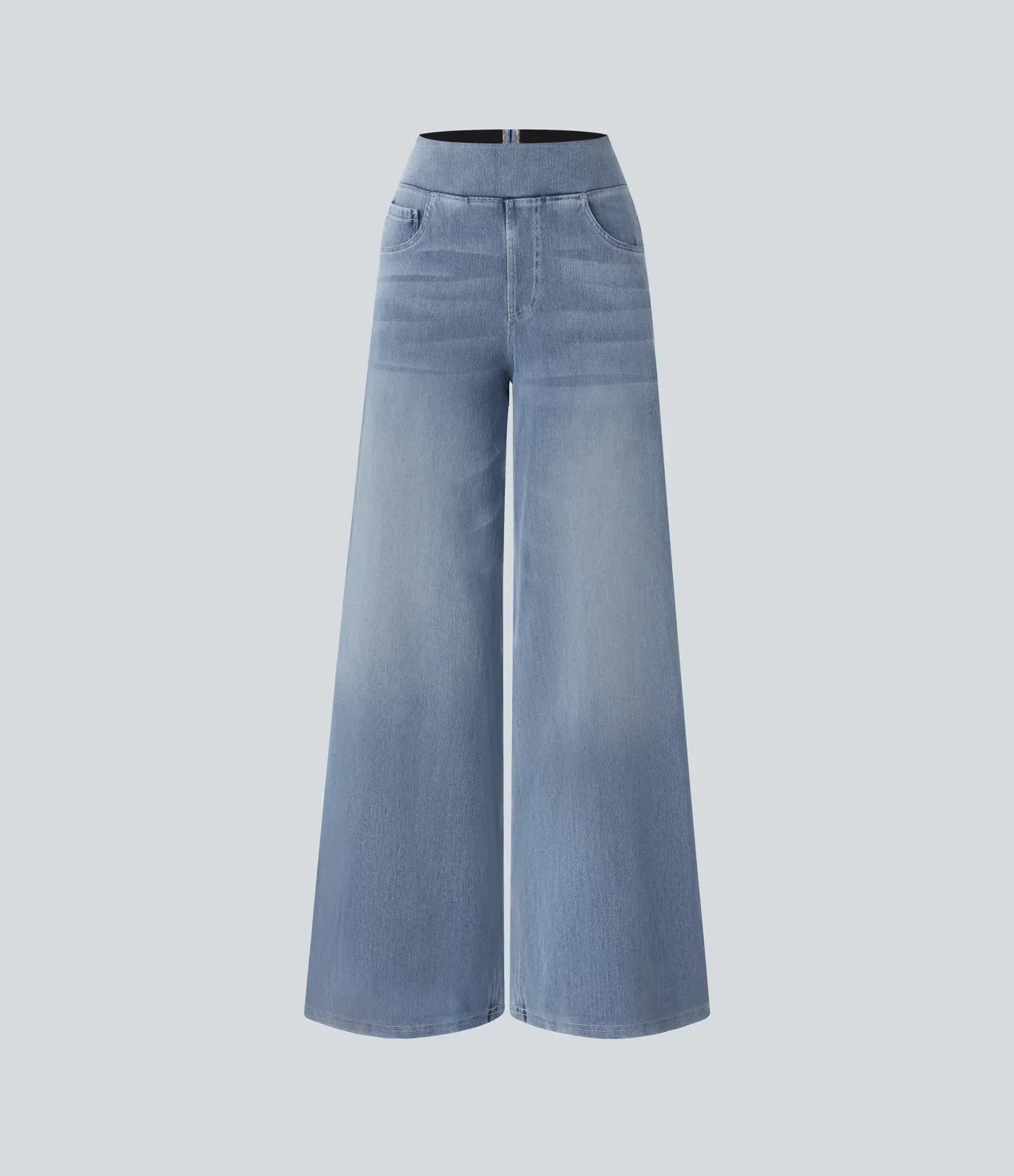 Cara | Comfy Elastische Broek met Hoge Taille